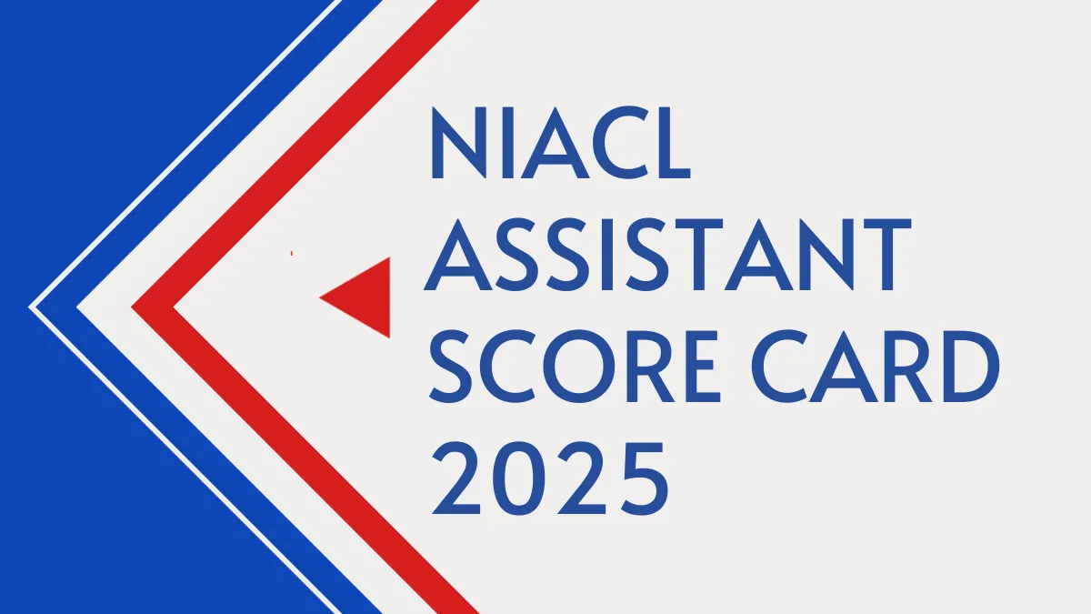 NIACL Assistant Prelims Score Card